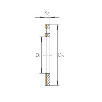 FAG Discos de encosto - EGW20-E50