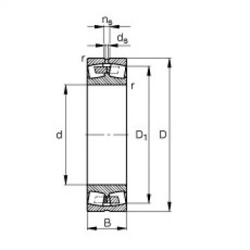 FAG Rolamento autocompensador de rolos - 23220-E1A-XL-M