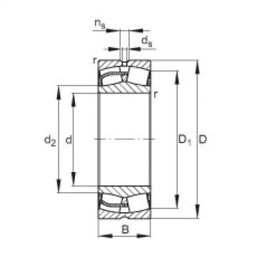 FAG Rolamento autocompensador de rolos - 22244-BE-XL