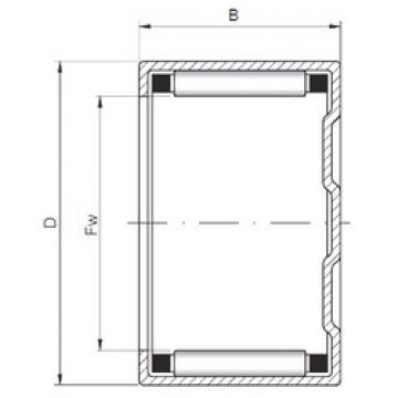 Rolamentos BK223016 ISO