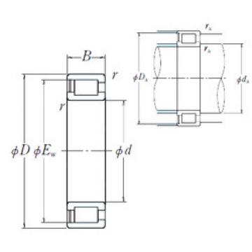 Rolamento NCF3080AV NSK