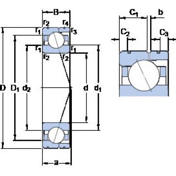 Rolando 71917 CD/HCP4AL SKF