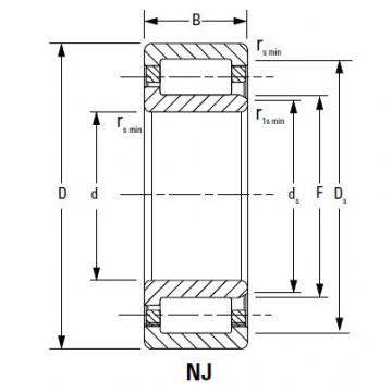 Bearing NU1040MA