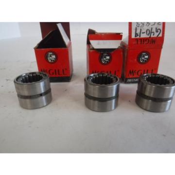 McGILL G40-19 LOT OF 3 BEARINGS (J)