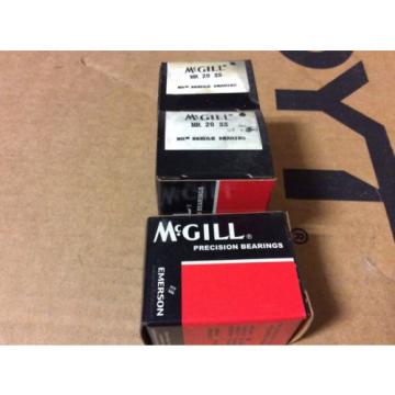 3-McGILL bearings#MR 20 SS ,Free shipping lower 48, 30 day warranty!