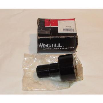 McGill CFH2 1/4SB Cam Follower, Flat Surface, Steel, 2-1/4&#034; Roller Diameter