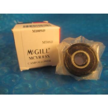 McGill MCYR8 SX, MCYR8 SX, MCYR 8 SX, 8mm Metric Cam Yoke Roller