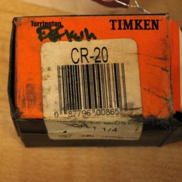 Timken CR-20 Replaces McGill CF-1 1/4 Cam Follower Bearing 1 1/4&#034; - NEW