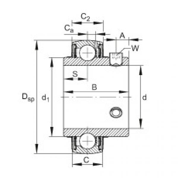 FAG Mancal tensor - UC215-45 #1 image