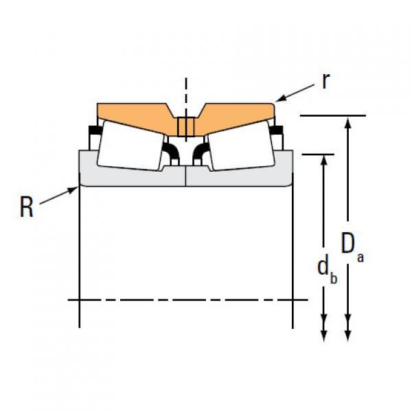 Bearing NA26118 26284D #1 image