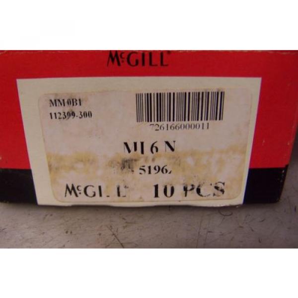 (10) NEW MCGILL MI 6 N NEEDLE BEARING INNER RACE LOT OF 10 #2 image