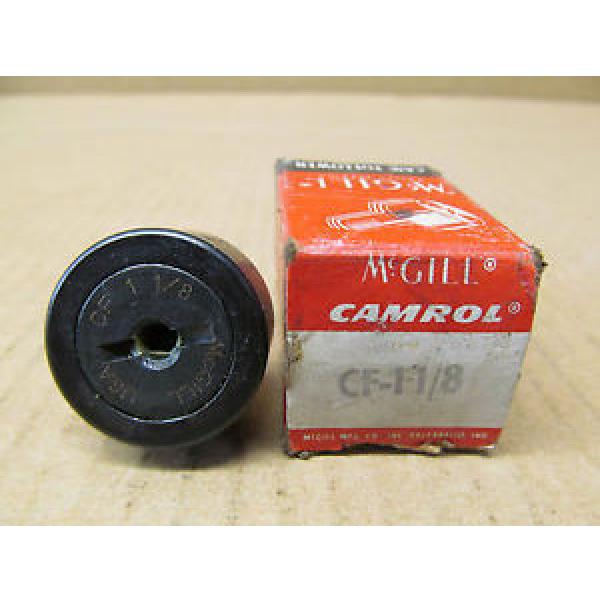 1 NIB MCGILL CF-1-1/8 CF11/8 CAM FOLLOWER NEEDLE ROLLER BEARING #1 image