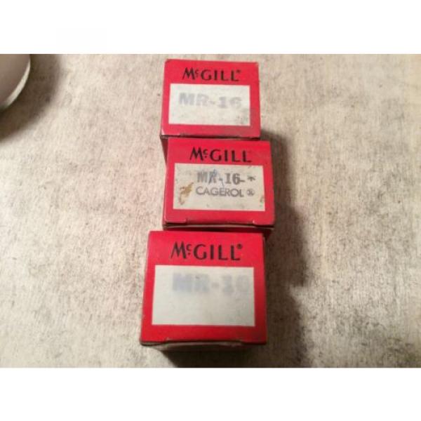 3- MCGILL   /bearings #MR-16,30 day warranty, free shipping lower 48! #1 image