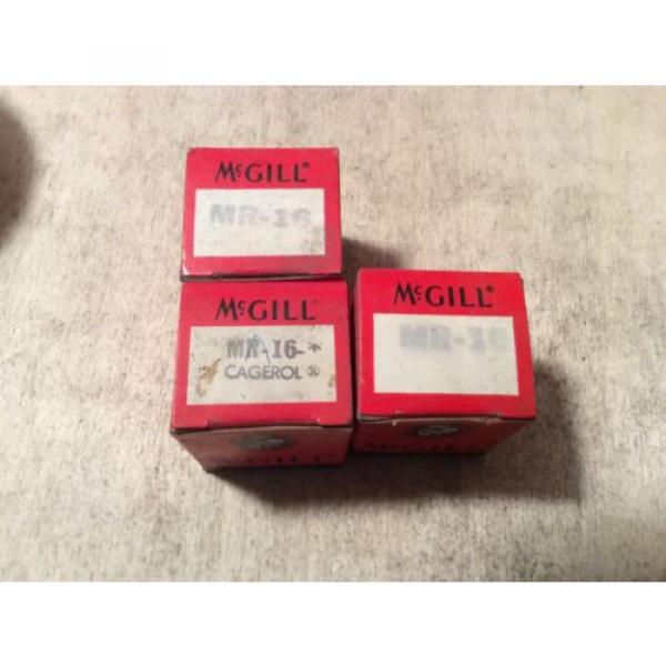 3- MCGILL   /bearings #MR-16,30 day warranty, free shipping lower 48! #2 image