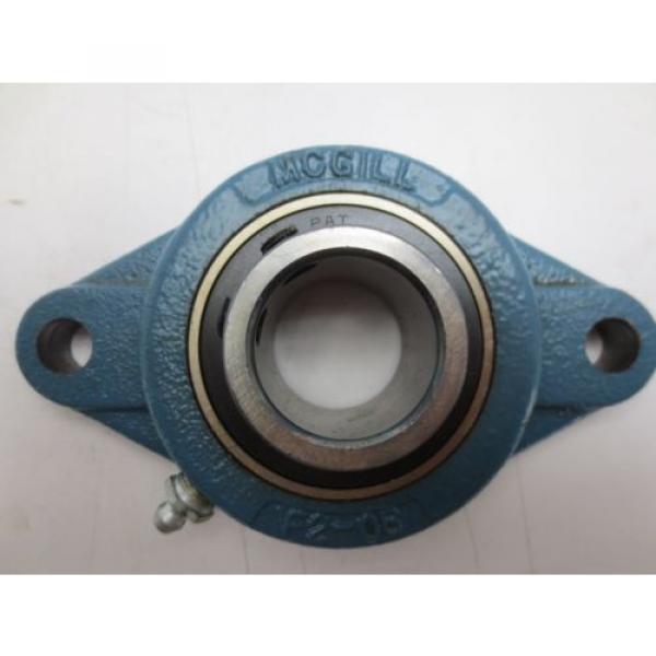 McGill MB-25-1 3/16 Ball Bearing (1-3/16&#034; ID)  in F2-06 Mounted Flange #3 image